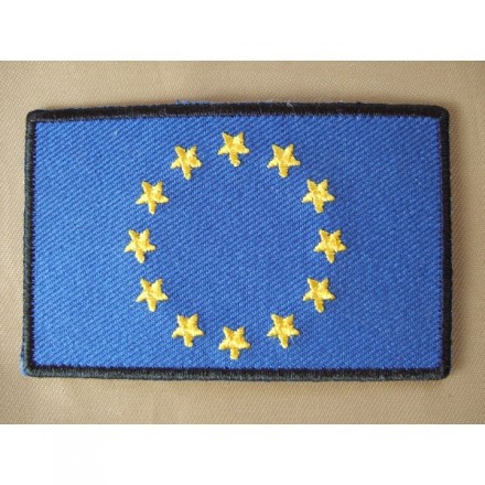 Brodat. Bandera Europa
